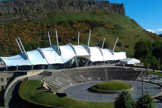 The modern architecture of Our Dynamic Earth won Scott Rhind's vote.