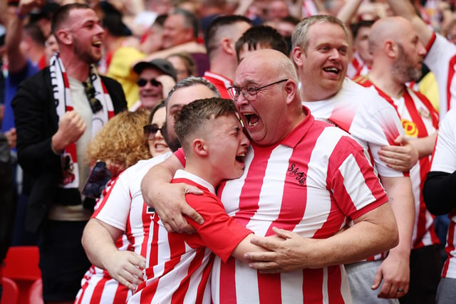 The atmosphere at Sunderland's Stadium of Light was rated at 3.5 stars by thousands of fans voting on footballgroundmap.com