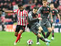 Amad playing for Sunderland against Bristol City