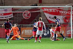 Two second half goals saw Sunderland fall to defeat at Fleetwood