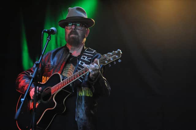 Dave Stewart performs a special homecoming gig at Pop Records earlier this year, to launch his new album Ebony McQueen.