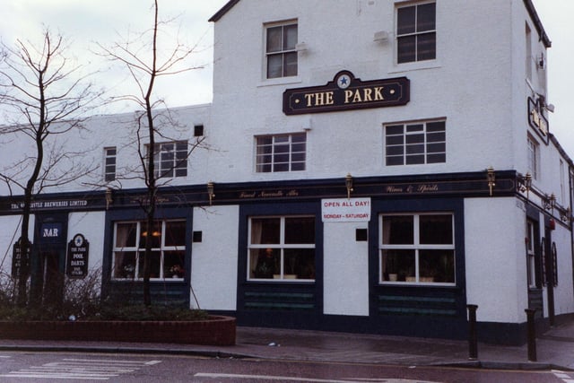 The Park Inn, pictured in 2000, was also known as Kitty O'Shae's. Ron told us: "It had boards on the side and they were supposedly sayings of Kitty O'Shae."