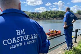 Sunderland Coastguard Rescue Team was called to assist two men on the River Wear on Saturday. Photo credit: Sunderland Coastguard