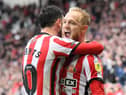 Alex Pritchard and Patrick Roberts playing for Sunderland. Picture by FRANK REID