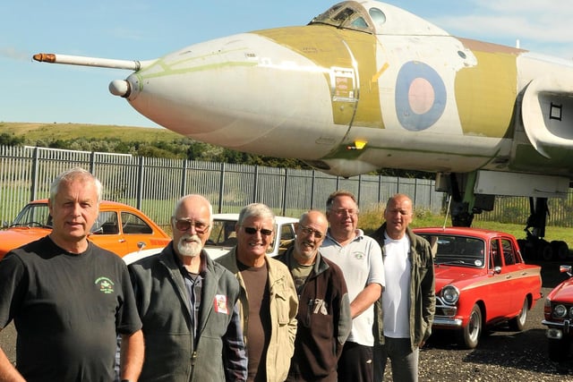 Members of Sunderland and District Classic Vehicle Society prepare for their Bank Holiday show at the North East Aircraft Museum in 2010. Were you there?
