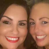 Ann-Marie Sproston, 44, with sister Siobhan Forster, 32.
