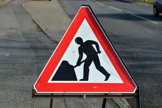 Drivers are warned of temporary traffic lights in Cleadon due to gas works.