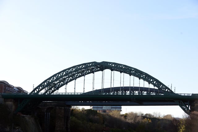 A view of Wearmouth Bridge and it means home for many of you including Kathy Christensen.