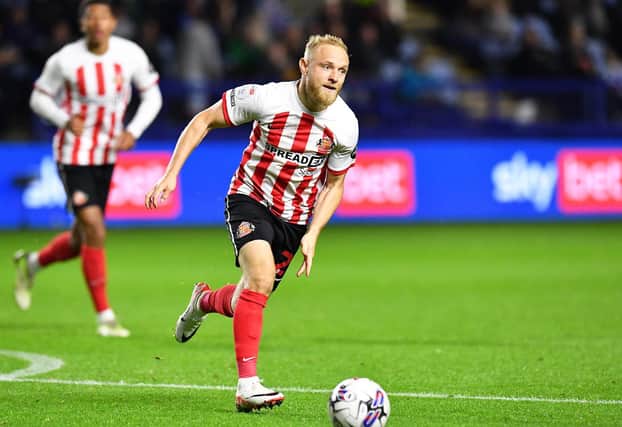 Alex Pritchard playing for Sunderland. Picture by FRANK REID.