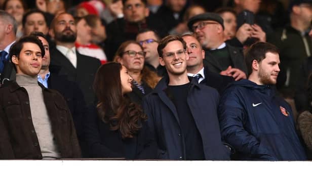 Sunderland owner Kyril Louis-Dreyfus at the Stadium of Light. (Photo by Stu Forster/Getty Images)