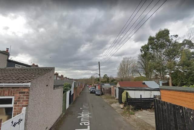 General view of Lambton Terrace, Sunderland Picture: Google Streetview.