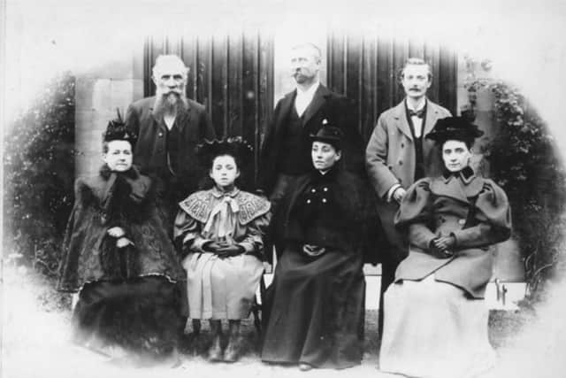Taken at Lambton Park, this photo shows William Richard Ball (back left) Robert Ball, Albert Cawkwell and his wife Katie (William’s daughter), Ruth (Robert’s wife), William’s youngest daughter, Hannah, and his wife, Dorothy.
Photo courtesy of Kate Bissett, Jennifer M Pasquill (née Ball) and H Pasquill.
