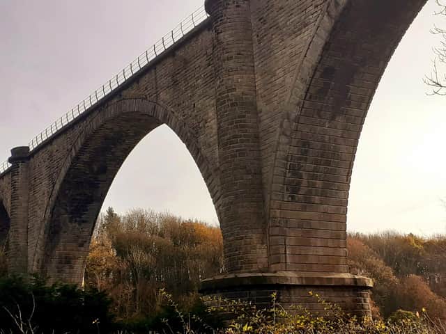 The Victoria Viaduct, which carries the Leamside Line, one of the projects outlined in the £7billion transport bid for the North East which has been agreed.