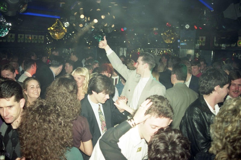 A packed dance floor. Do you remember scenes such as these from the 1990s?