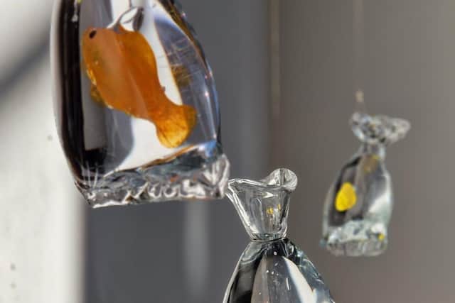 Glass and ceramic creations on view
