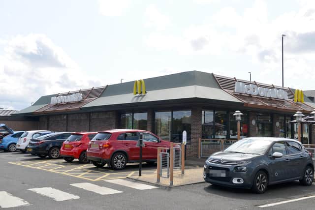 The North Moor Road McDonald's has confirmed that customers are not allowed to enter the restaurant.