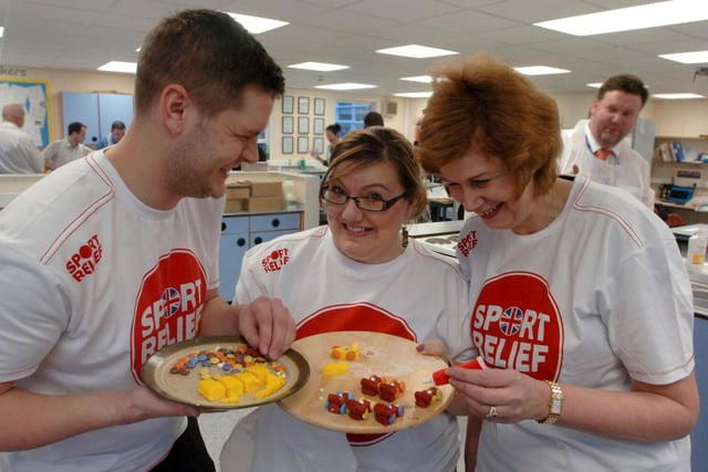Staff at Seaham School took part in their own version of Bake Off in aid of Sports Relief 4 years ago. Recognise anyone?