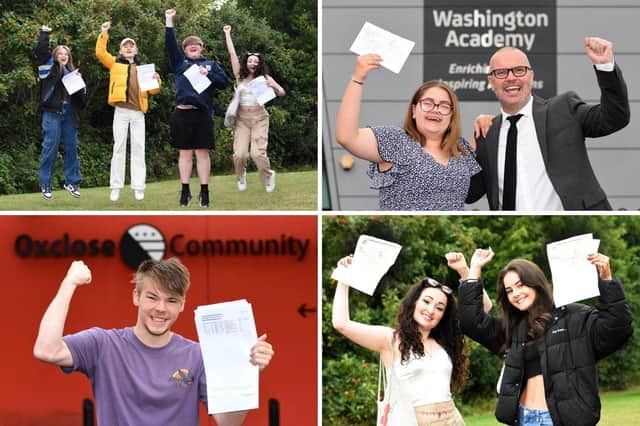 Students across Sunderland have been celebrating their GCSE results.
