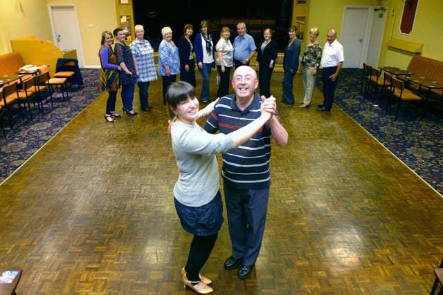Keeping fit with a dance at Horden Comrades Club in 2010. Does this bring back happy memories?