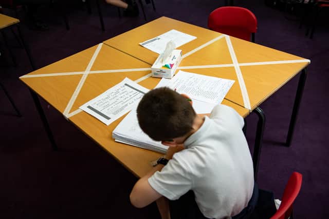 Schools across Sunderland have implemented a number of measures after reports of pupils or members of staff testing positive for Covid-19. Image by PA.