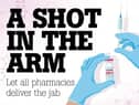 Our 'A Shot In The Arm' campaign urges the PM to use local pharmacies as covid vaccination centres.