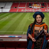 Gemma Lowery has received the Honorary Fellowship from the University of Sunderland. Picture: David Wood.