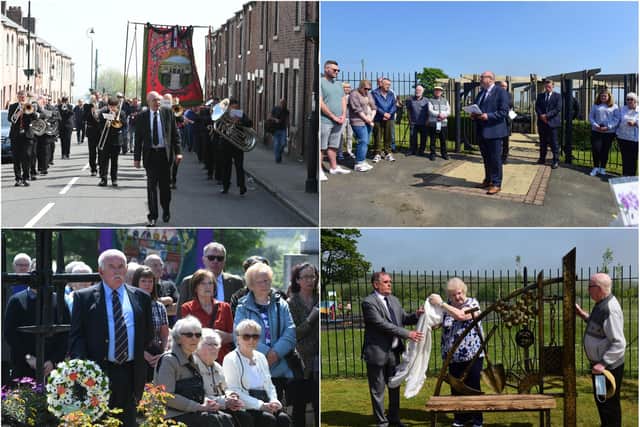 'Hundreds' gather to commemorate 70th anniversary of the Easington Colliery disaster