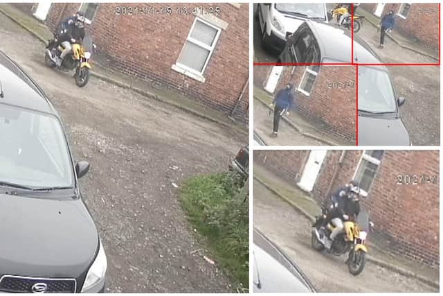 Do you recognise the two men or motorbike in these photographs?