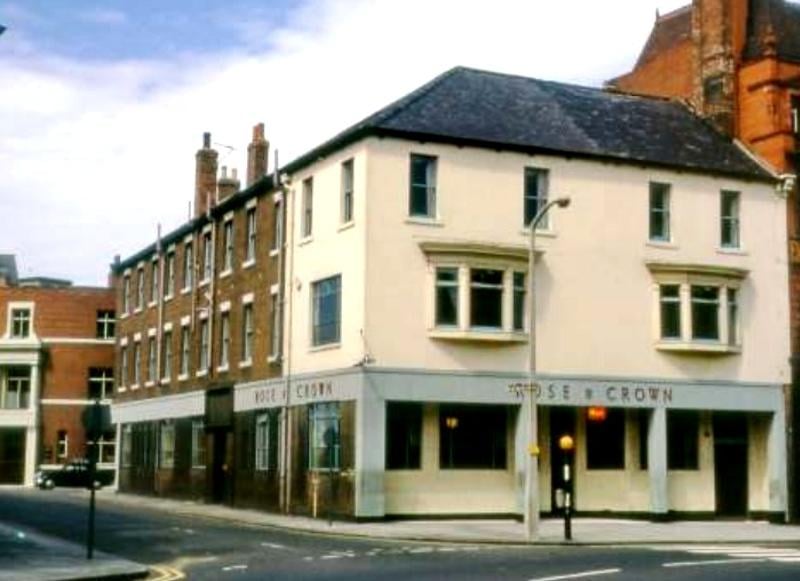 The Rose and Crown is seen here in High Street West. Photo: Ron Lawson.