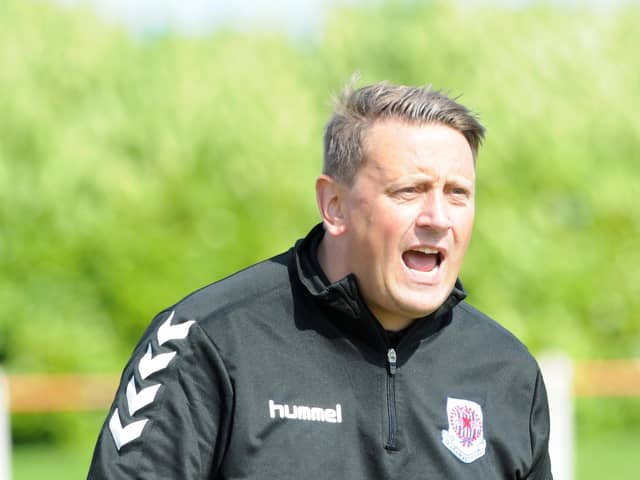 Seaham Red Star manager Mark Collingwood. Picture: Stu Norton