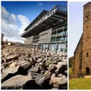Using your skill and judgement, which of these buildings do you reckon has lasted 1,324 years longer than the other?
