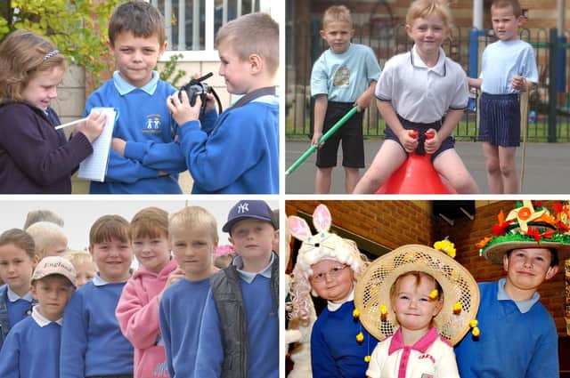 11 class scenes from Ryhope Infants Academy. but how many do you remember?