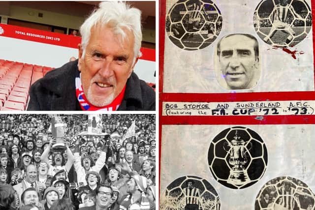 George Ford who has plenty of memories of the 1973 FA Cup final - in his 40-page scrapbook.