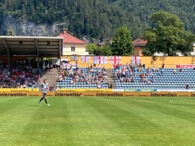 The Kufstein Arena ahead of Monday's match between Newcastle United and Mainz.