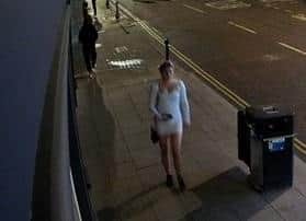 Have you seen this woman? Police want to speak to her as she may have witnessed a violent assault.