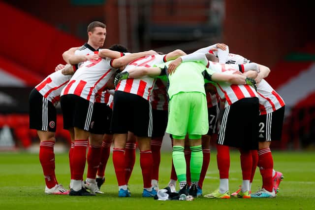 Sheffield United's ranking in the Premier League final table poll (Photo by LEE SMITH/POOL/AFP via Getty Images)