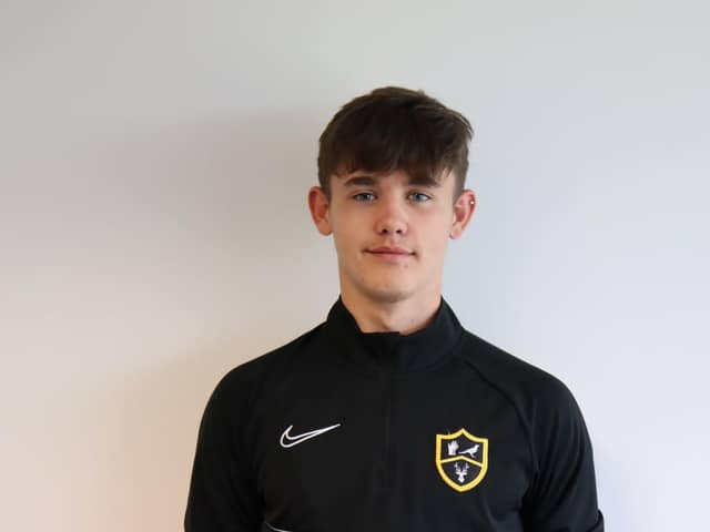 Sam Johnson has made his debut for England Schoolboys Under-18's.