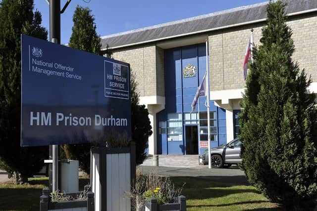 The items were taken into HMP Durham by a teenager recruited by Kelly Raper.