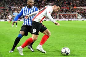 Patrick Roberts playing for Sunderland against Sheffield Wednesday. Picture by Frank Reid