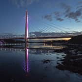 The Northern Spire Bridge and other landmarks will be lit up purple in support of the Black Lives Matter movement