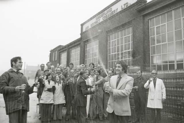 Sunderland and District Creameries at Silksworth celebrated a take-over by local dairy workers, Sunderland Bottled Milk Buyers, in 1978.