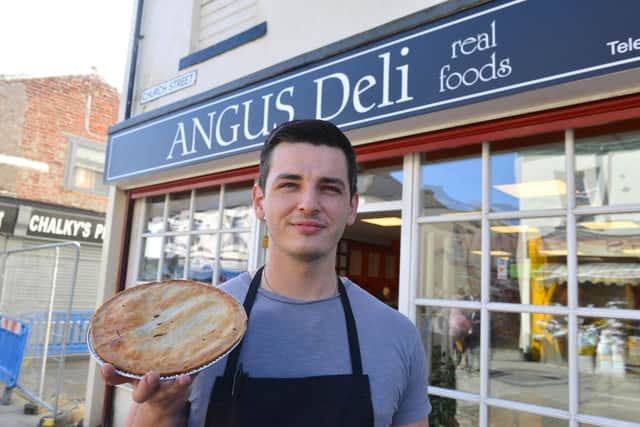 Angus Deli's manager Nick Thompson said the business kept people supplied during crisis - and helped customers with some repairs into the bargain as the team made deliveries.