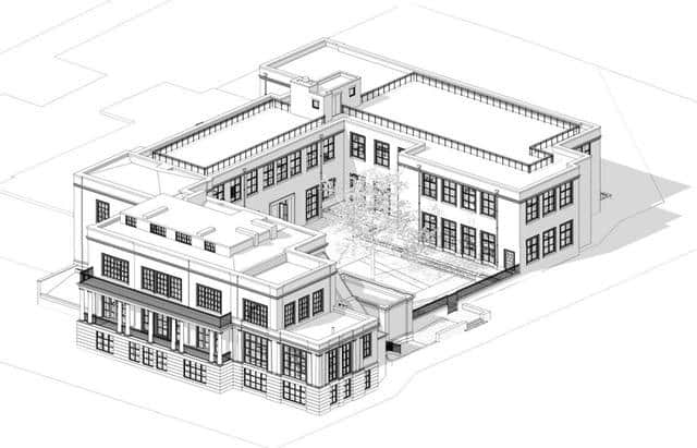 Artist impressions of plans for Ashburne House Credit: Building Design (Northern) Ltd