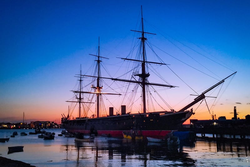 As the sun had set behind the HMS warrior there it sleeps upon the calming waters.
Picture: Vicky Stovell
Instagram: @smi_ley456
Facebook: Smiley Sunshine Photography