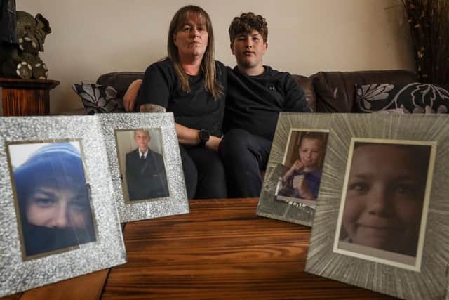 Fiona Gosling and son Cyle appeal to young people five year's on from Cameron's tragic death.