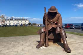 Seaham Town Park War Memorial.