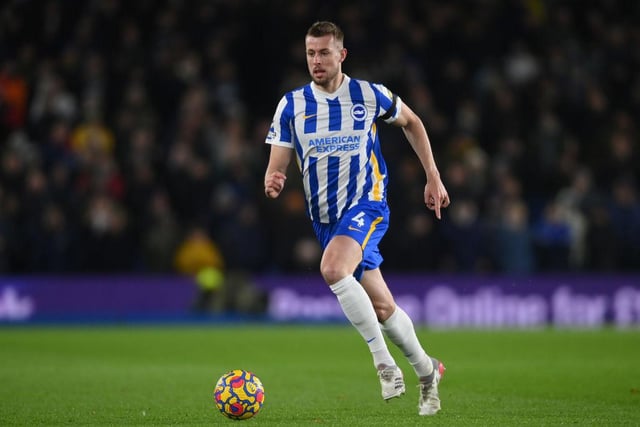 Newcastle have made a 'surprise' late inquiry for Brighton centre-back Adam Webster, but could have to pay handsomely to land him. (The Sun)

(Photo by Mike Hewitt/Getty Images)