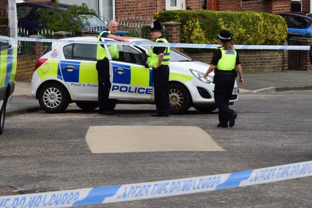 Four people have been arrested on suspicion of murder, while one person has been arrested on suspicion of assisting an offender.
