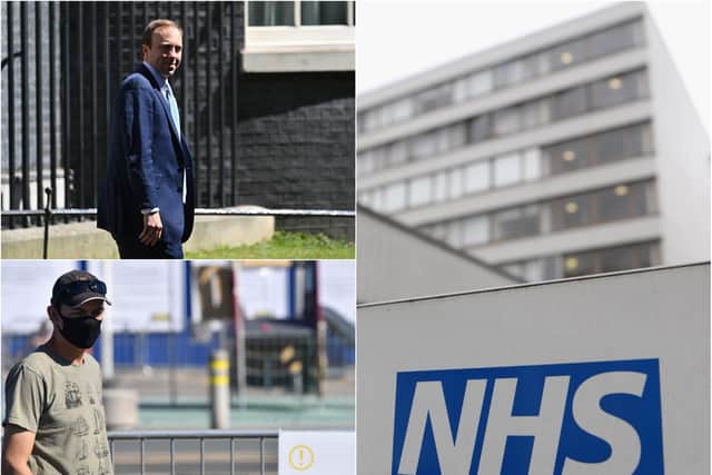 Former Health Secretary Matt Hancock, top left, has used his recently published diaries of the coronvirus pandemic to hit back at criticism of a "knee-jerk" lockdown imposed on the North East in September 2020. Pictures: Getty Images.