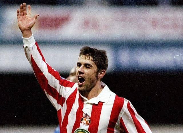 Sunderland's Kevin Phillips scored a memorable goal away to Queens Park Rangers in 1999. Mandatory Credit: Phil Cole /Allsport.